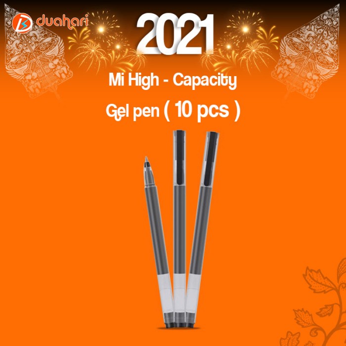 

TERBARU Xiaomi Mijia Gel Pen 0.5mm MiKuni Japan Ink Super Durable Signing Pen - 10