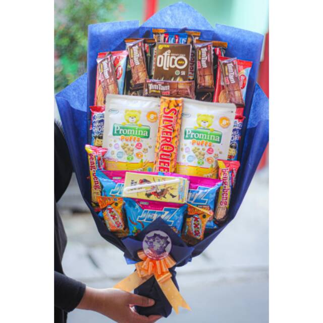 

Buket snack buket wisuda