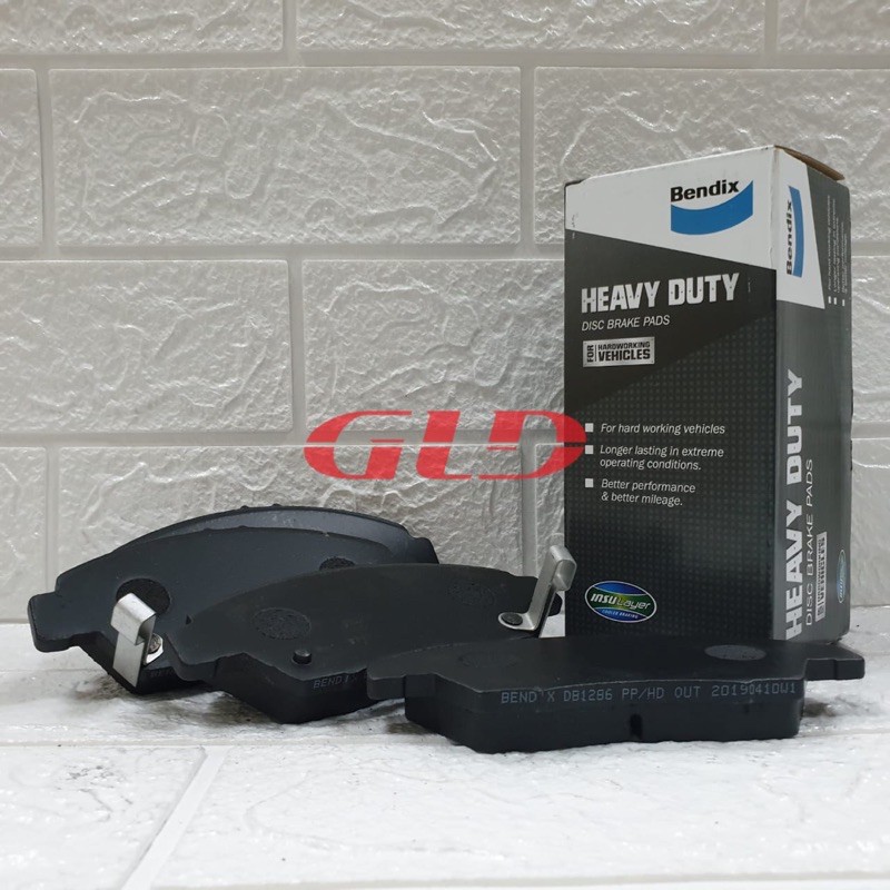 BRAKE PAD - KAMPAS REM DEPAN JAZZ / FREED / MOBILIO BENDIX DB1286