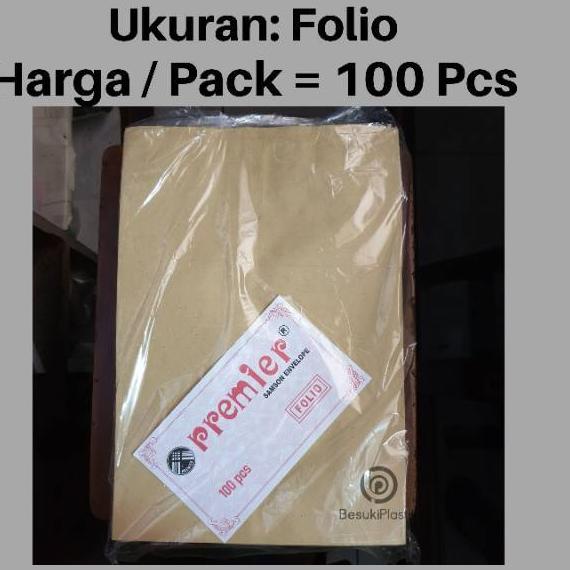

㊖ Amplop Coklat Samson Folio amplop dokumen amplop folio ㅿ