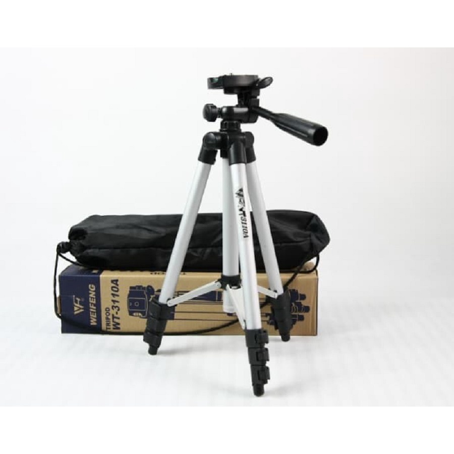 TRIPOD HP PORTABLE ALUMINIUM TRIPOD KAMERA TRAVEL