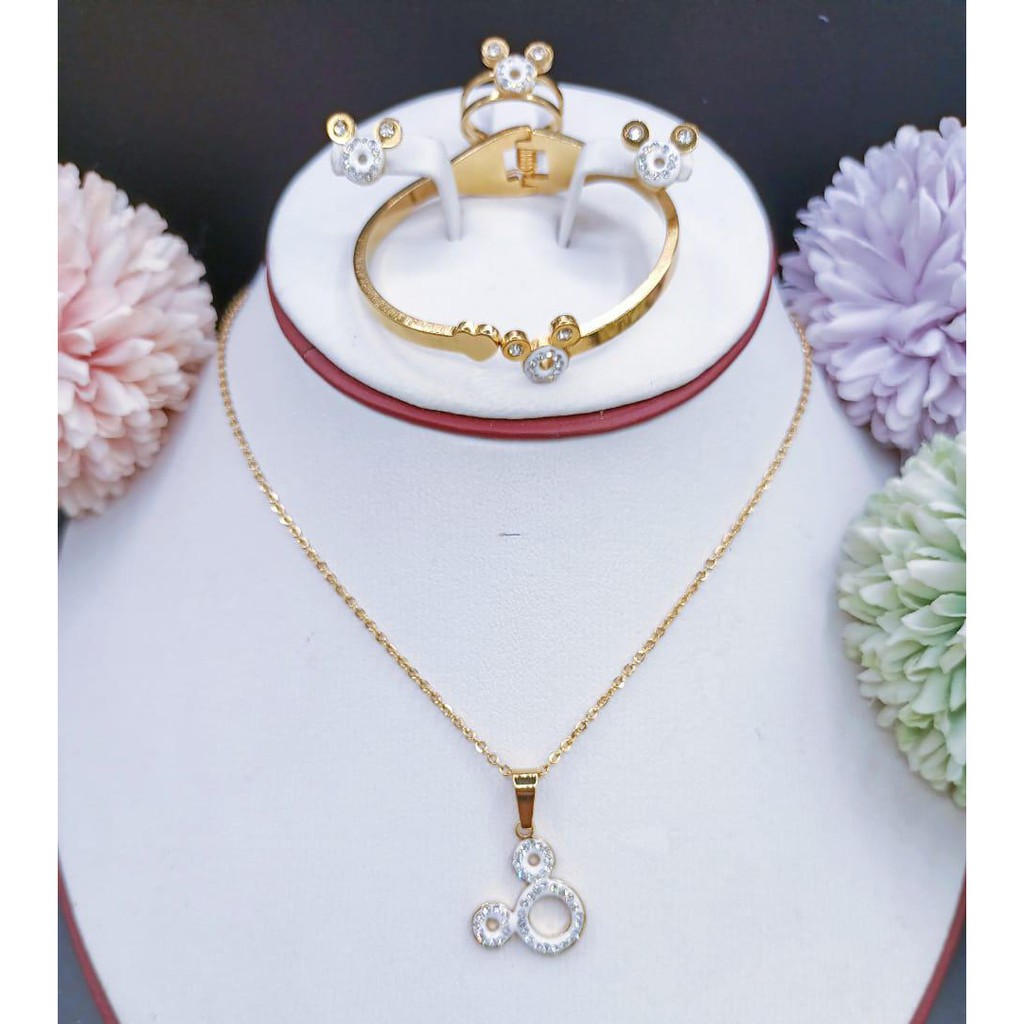 Perhiasan Anak Set Titanium Karakter // Perhiasan Titanium Set Anak