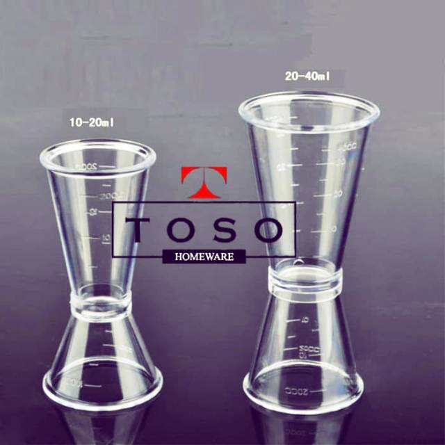Jigger/ Jigger Plastik/ Gelas Takar/Gelas Ukur Takaran Minuman termurah
