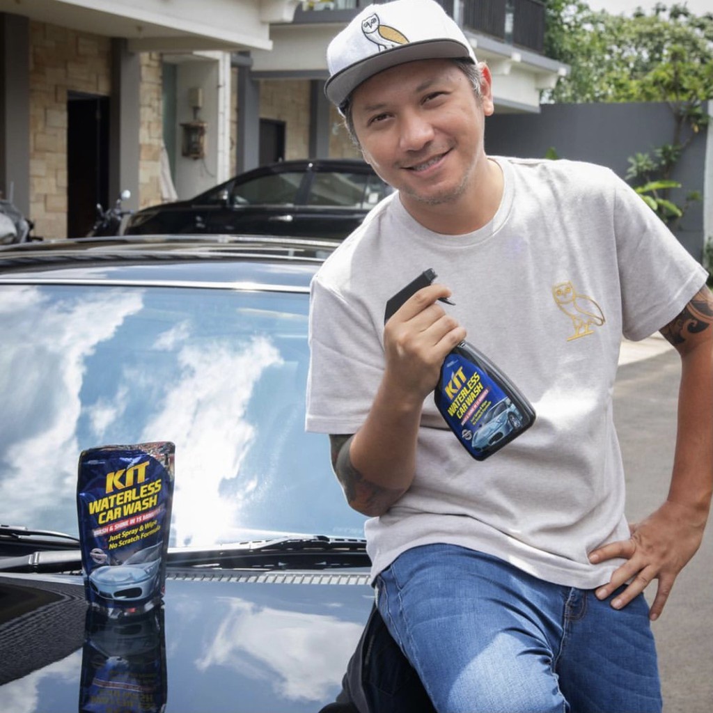 [BISA COD] KIT Waterless Car Wash Spray Cuci Mobil Tanpa Air Shampo 500Ml