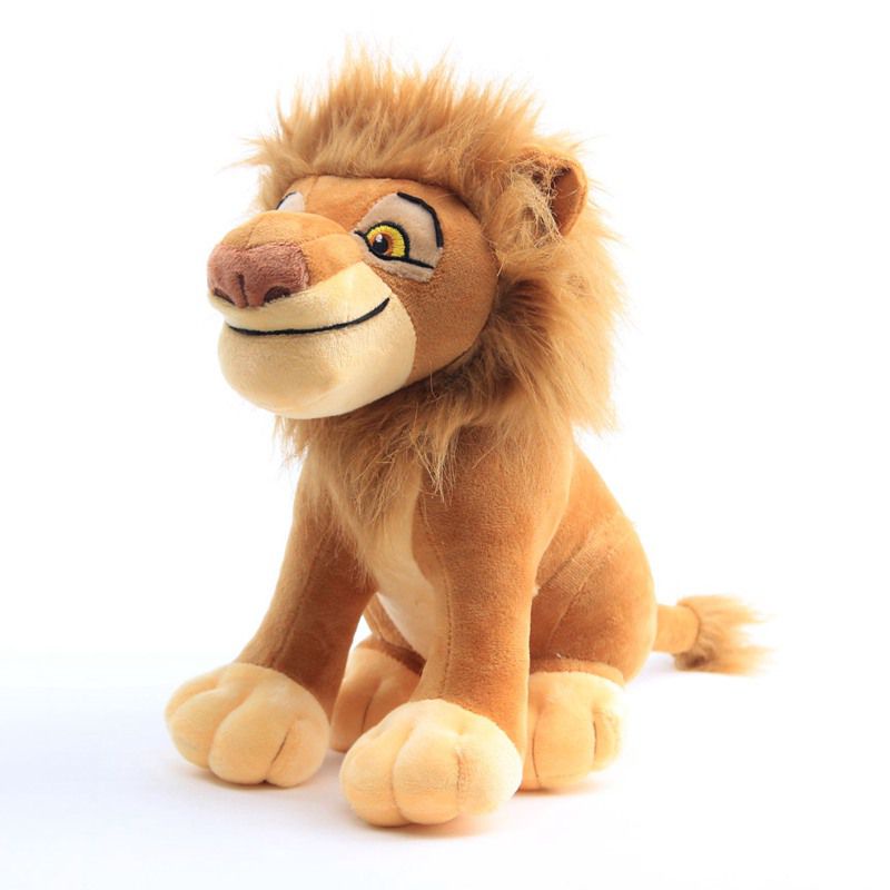 Boneka Plush 11&quot;lembut Dewasa Simba Lion Mainan Model Film Kartun Anak Hadiah Kid