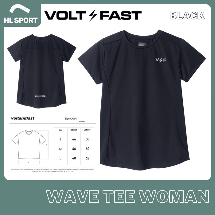 Volt and Fast VNF FastDry Wave Tee Running Sport Jersey Man and Woman