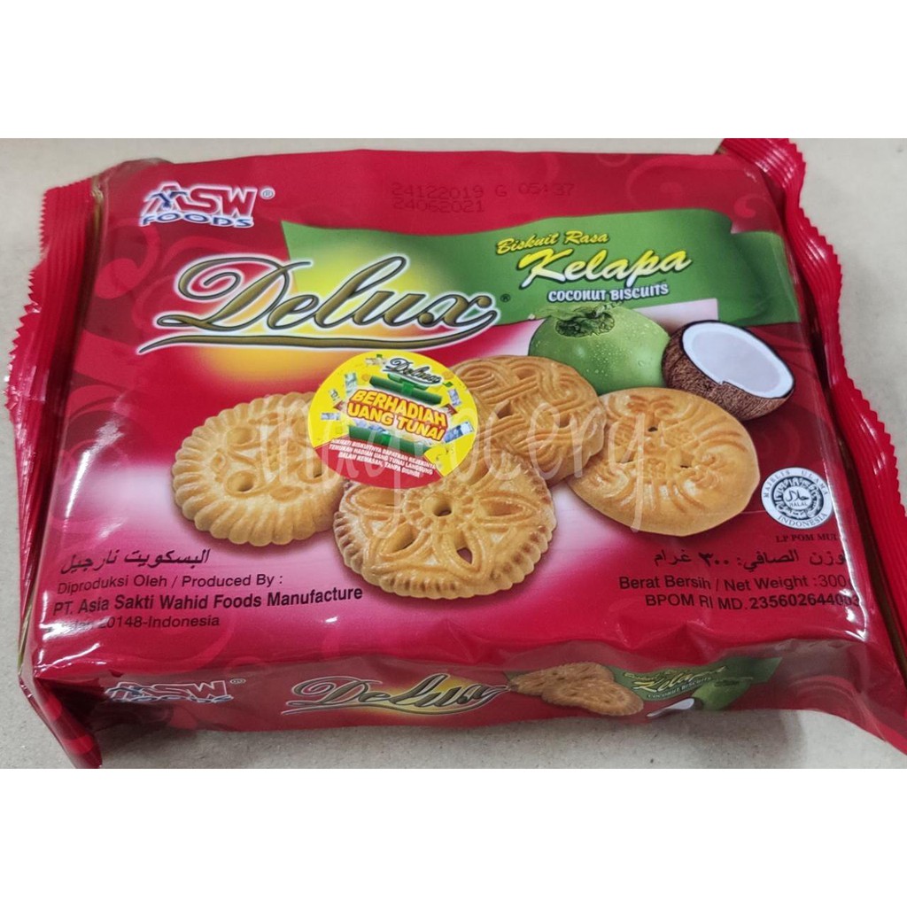 

ASW DELUXE COCONUT BISCUITS 300gr