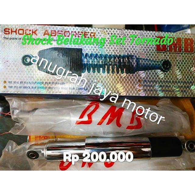 Shock Belakang Set Sepeda Motor Suzuki Tornado Merk BMB Sparepart