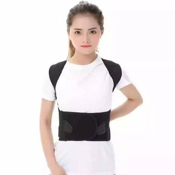 ❃ Body Posture Babaka Penyangga Punggung Babaka Posture Corrector Korset Punggung Pria Wanita ➴