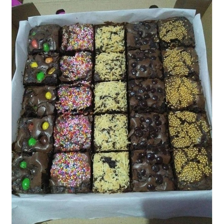

Fudgy brownies cake