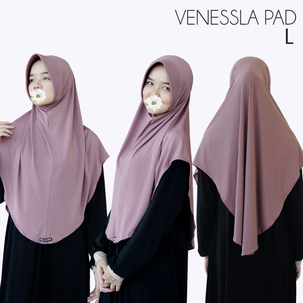 AGHNIA - Venessla Pad Stella Jilbab Instan-4