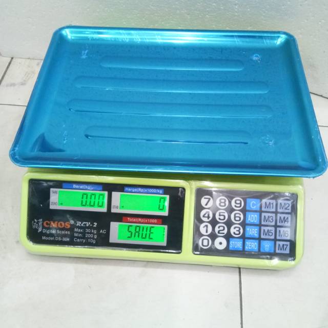 Timbangan digital CMOS ds 30k