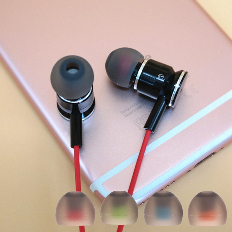 Cre Earbud Pengganti Silikon Eartips Eartips Ear Tips S/for M/L Untuk 90% In-Ear Ear Bud