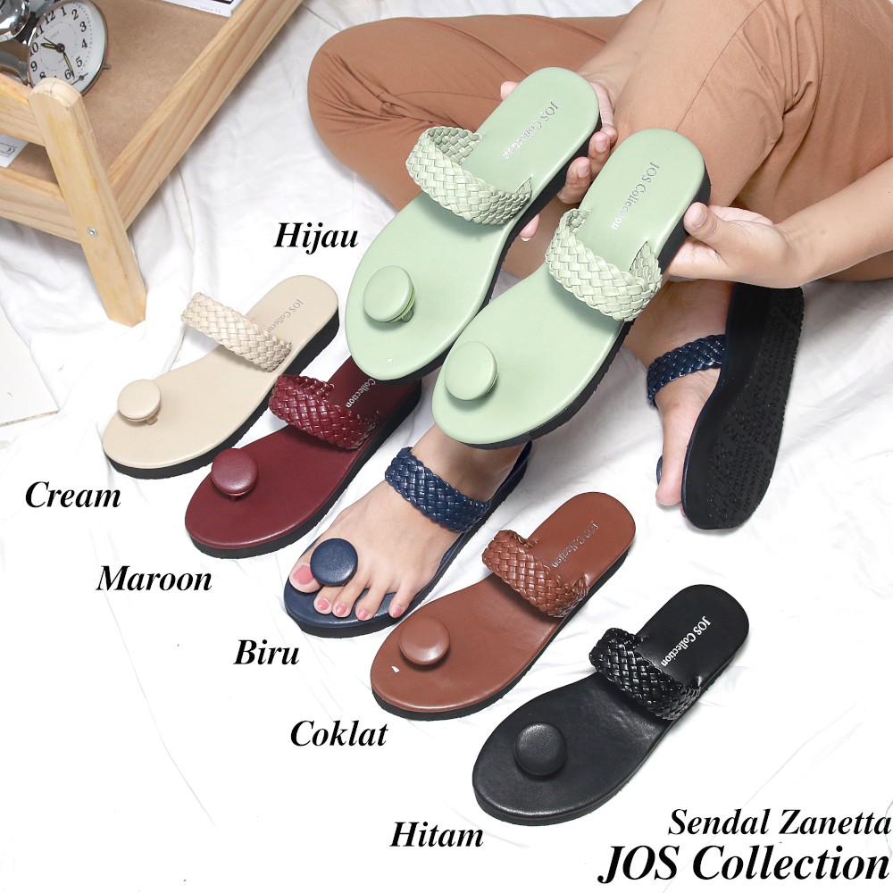 Sandal Wedges Wanita - Zanetta by JOS Collection