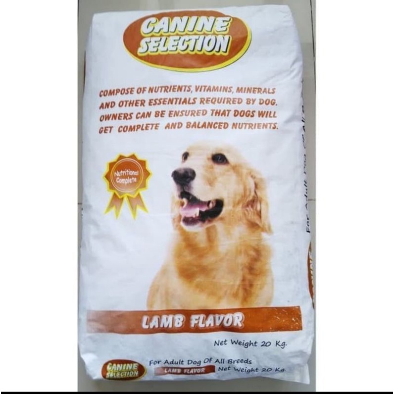 Canine Selection Lamb 20kg