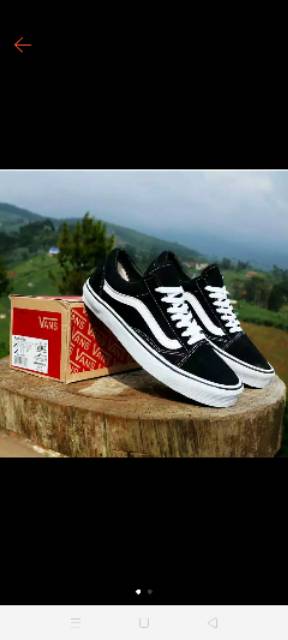 SIAP KIRIM SEPATU43 VANS OLDSKOOL MAROON MERAH HITAM POLOS SK8 ERA