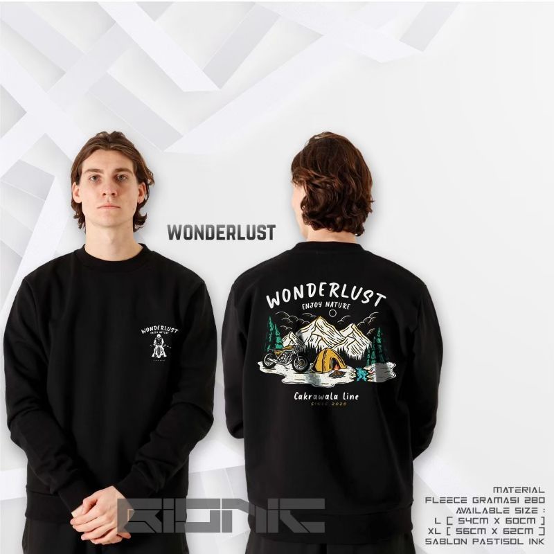 CREWNECK BIKE SERIES  - ORIGINAL BIONIC spesial artikel bike bikers