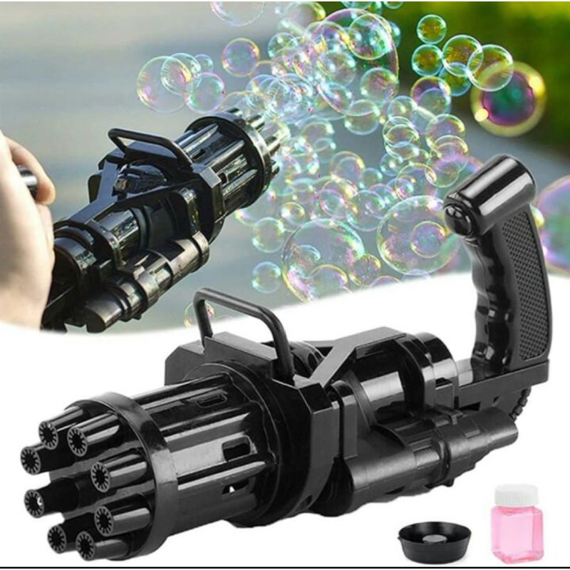 Gutling Bubble Gun Machine Bubble Gun