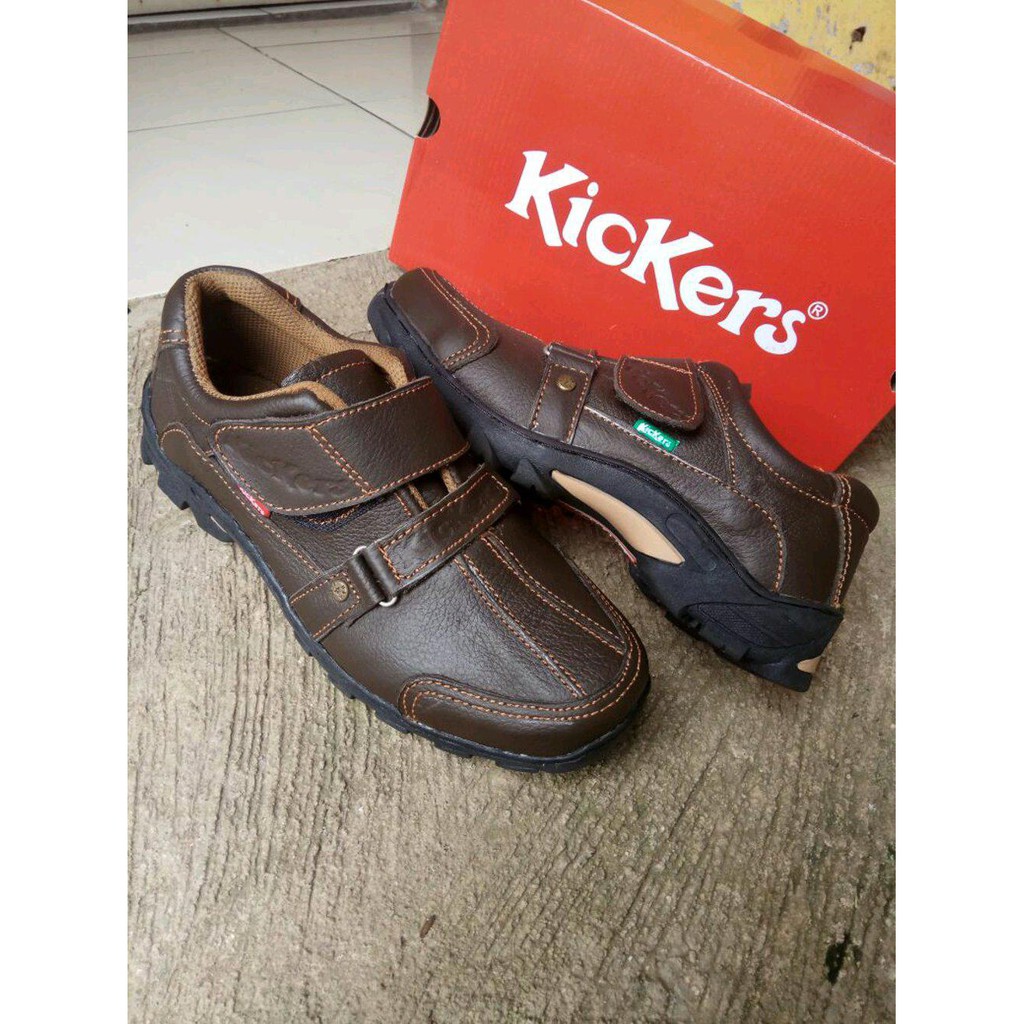 Sepatu kerja sepatu kantor kulit casual