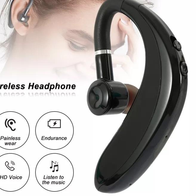 (TERPERCAYA) Earphone / Headset Bluetooth S109 Headset Wireless Business For Samsung Xiaomi Redmi Po