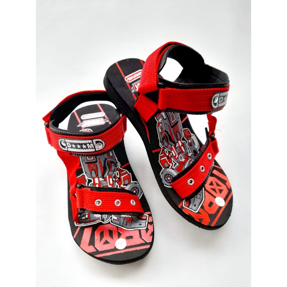 SANDAL GUNUNG ANAK LAKI LAKI/ SANDAL GUNUNG SUPER HERO LED/SANDAL GUNUNG TOBOT