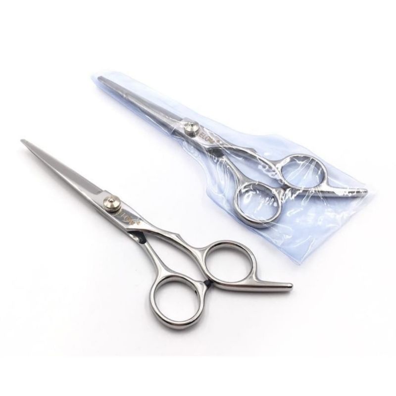 ELOV [KEMASAN KANTONG] Gunting Potong Rambut Stainless Steel - Gunting Salon Barber