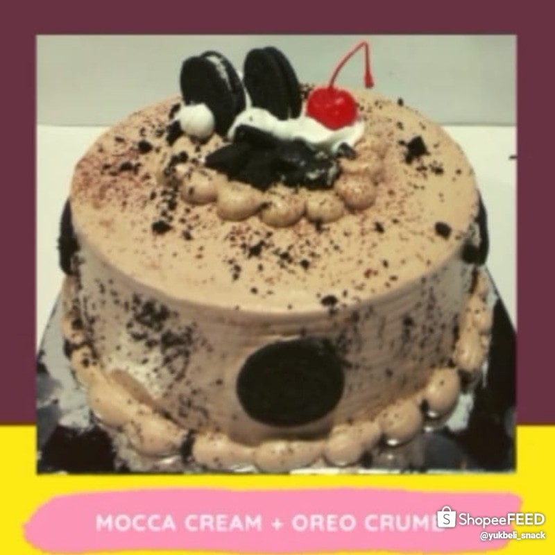 

Kue ulang tahun/tart Oreo Crumb/kue ultah/kue ultah enak/kue ultah murah