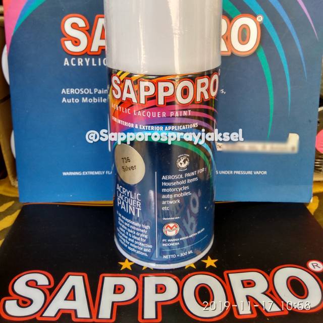 Sapporo spray 736 silver / sapporo Spray / Sapporo ultimate