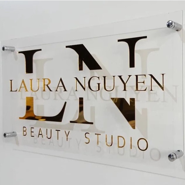 

Papan Nama Usaha Akrilik Acrylic Branding Store 40X60cm
