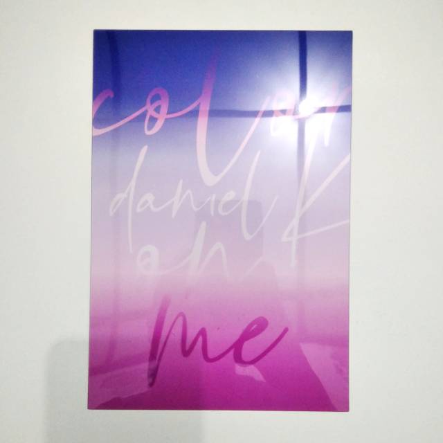 

Official Kang Daniel Transparent Big Bookmark Color On Me