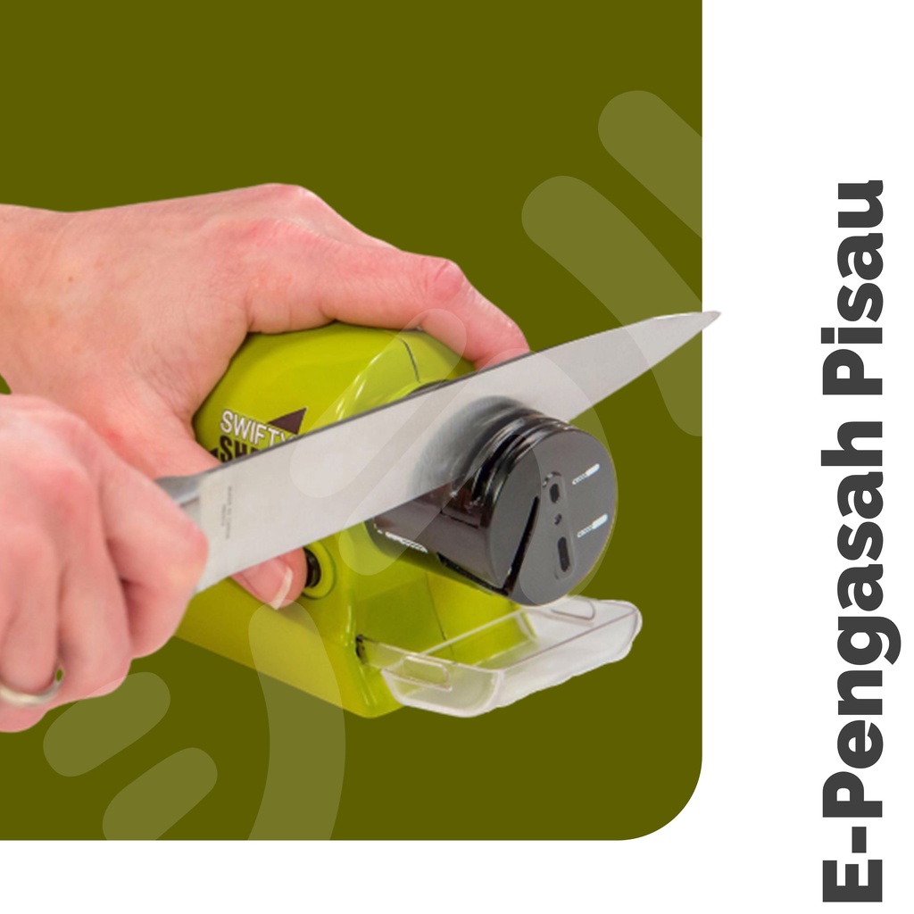 Asah Asahan Pengasah Pisau Gunting Obeng Elektrik / Electric Knife Sharpener
