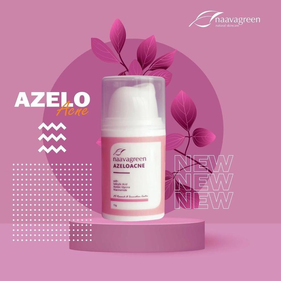 Special Edition.. [TERMURAH] NAAVAGREEN ACNE SERUM  / NAAVAGREEN SERUM JERAWAT / NG-AZELOACNE - NAV