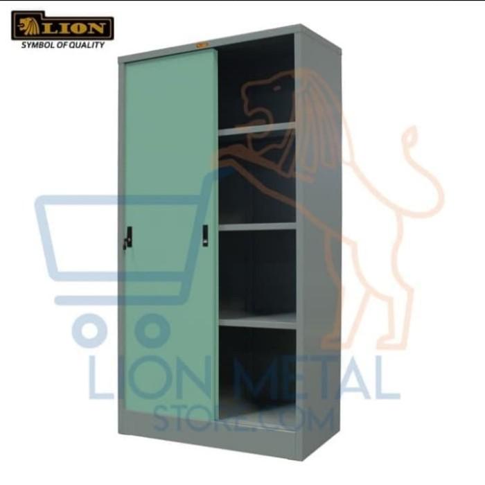 

Cabinet / Lemari Arsip Sliding Besi Merk Lion L 33A