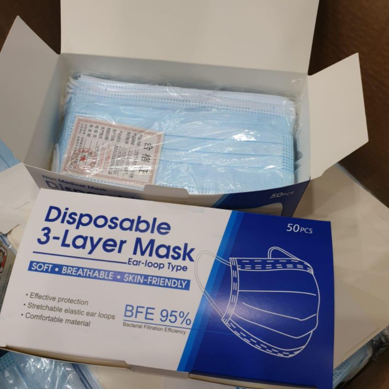 MASKER 3PLY BFE 95%