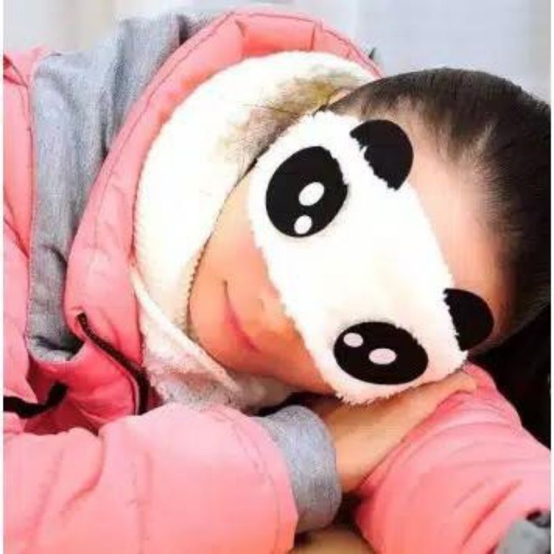 Penutup Mata Tidur Karakter Panda Eye Cover Cute Panda Eye Sleeping Cover