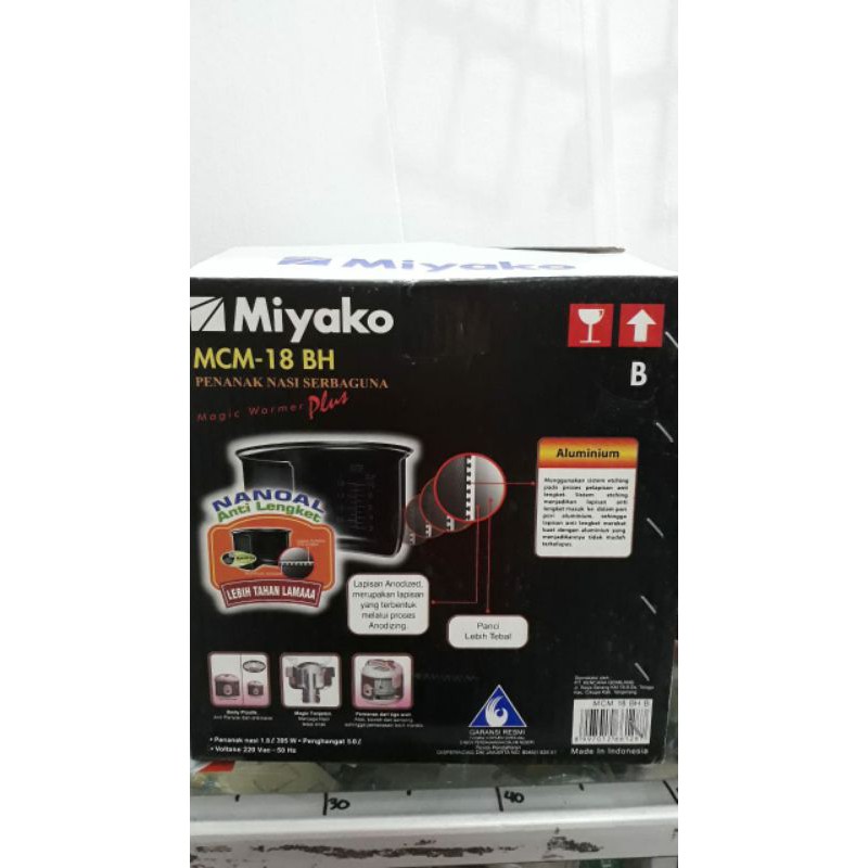 Rice cooker / Magic com Miyako 18BH