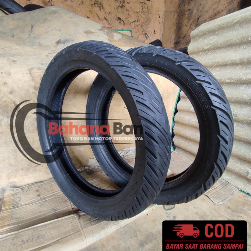 BAN MATIC TUBELESS SEPASANG 90/80 14 & 80/80 14 FEDERAL FT 293 TUBELESS