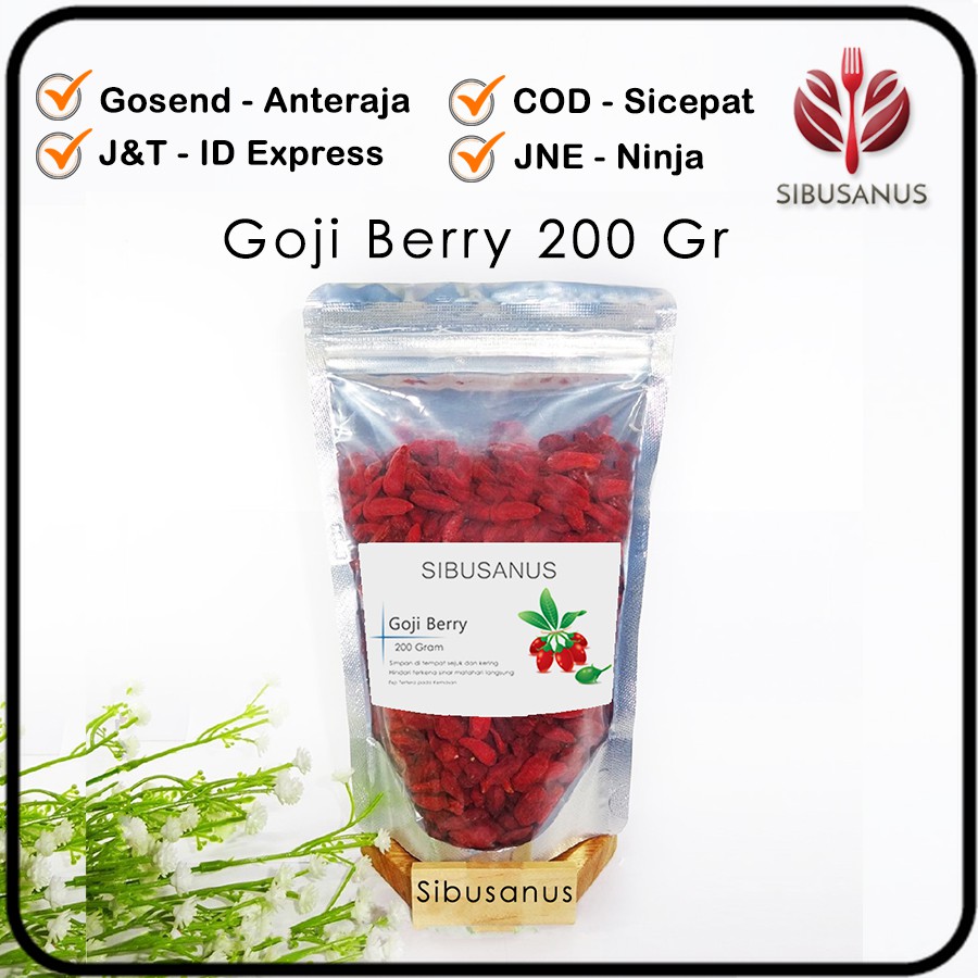 

200gr Goji Berry - Dried - Kiche - Gojibery kering