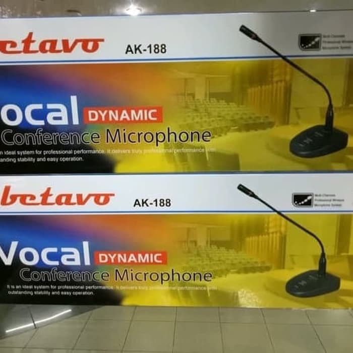 MIC MEJA BETAVO AK-188 mic podium