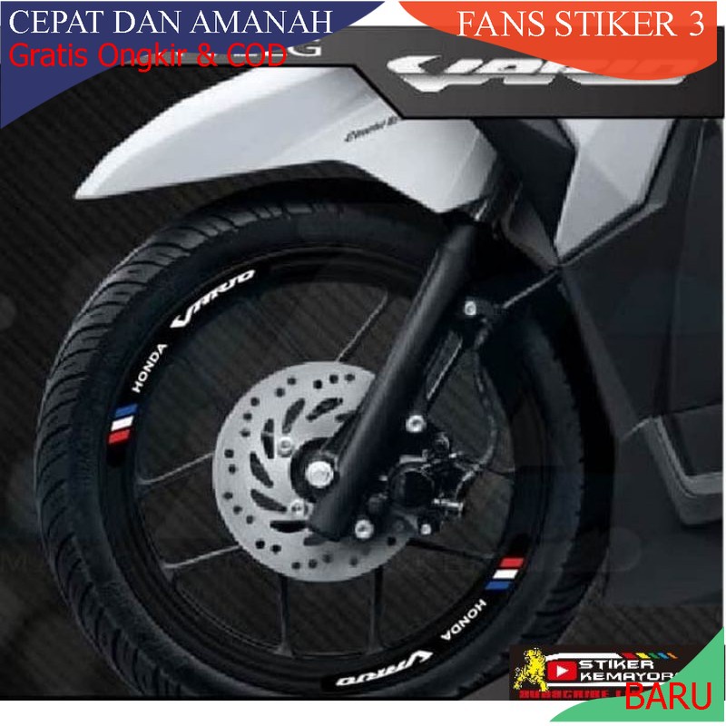 TERBARU LIST VELG VARIO - STIKER LIST - STICKER VELG HONDA VARIO ALL