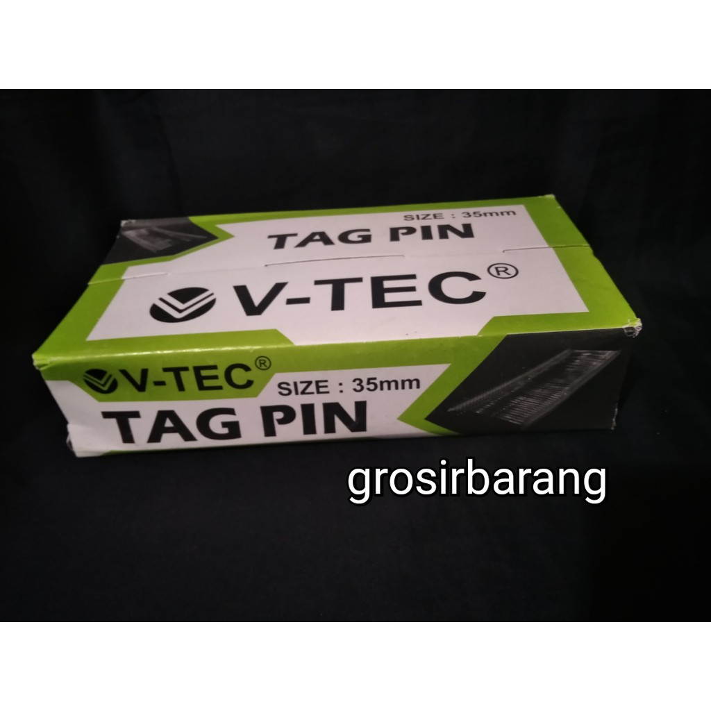 

Tag pin 35 mm refill tag gun tembakan harga label baju pakaian toko isi tag gun cantolan laundry