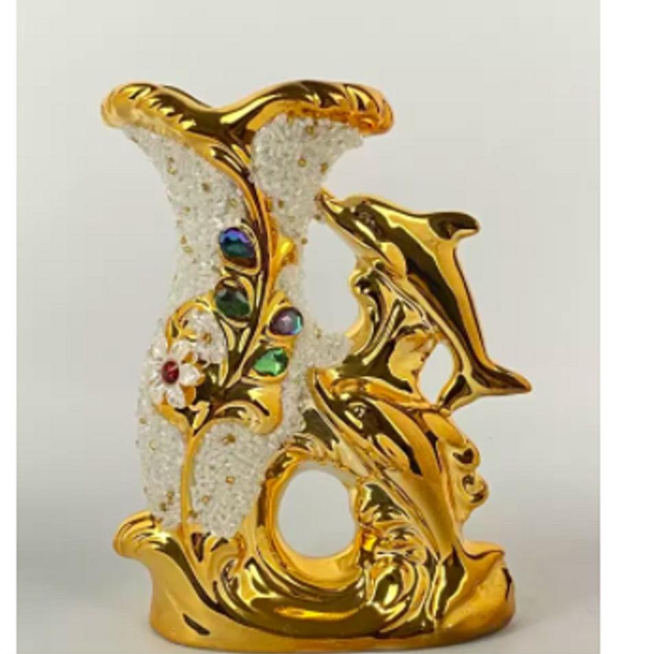 ⇌ Vas Bunga Keramik Arab Gold Kaligrafi dan Motif Lain-lain ダ