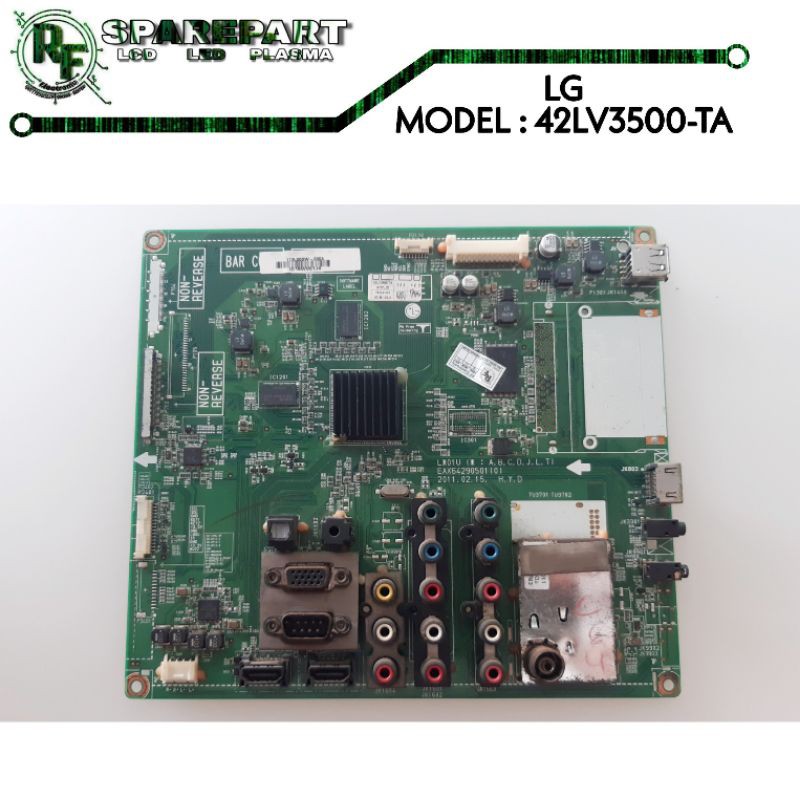 MB TV LED LG 42LV3500-TA  Mainboard tv led lg 42lv3500 ta