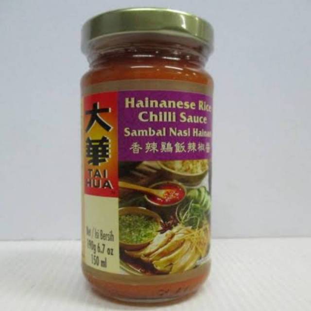 

TAIHUA HAINAN RICE CHILI SAUCE 150ML