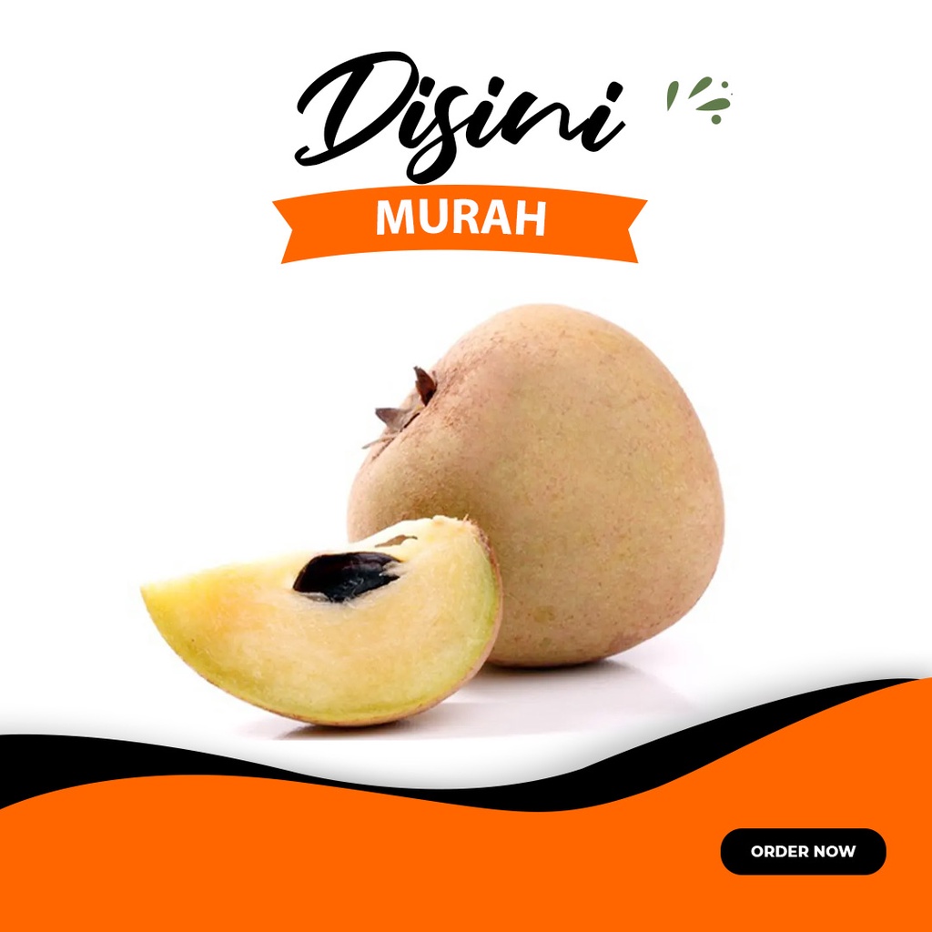 

buah sawo matang manis per 500gr