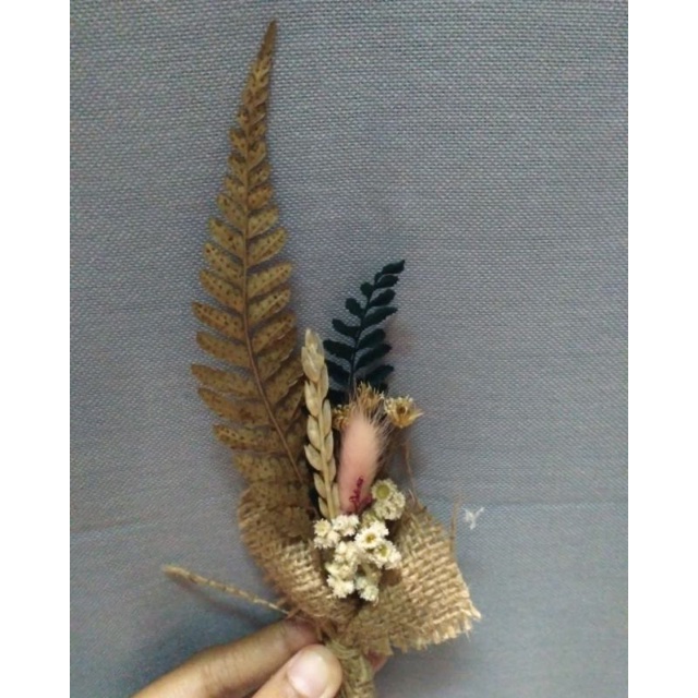 TERMURAH MINI BUCKET BUNGA KERING DRIED FLOWER untuk SOUVENIR dan HAMPERS