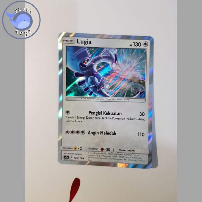 Lugia Kartu Pokemon Indonesia