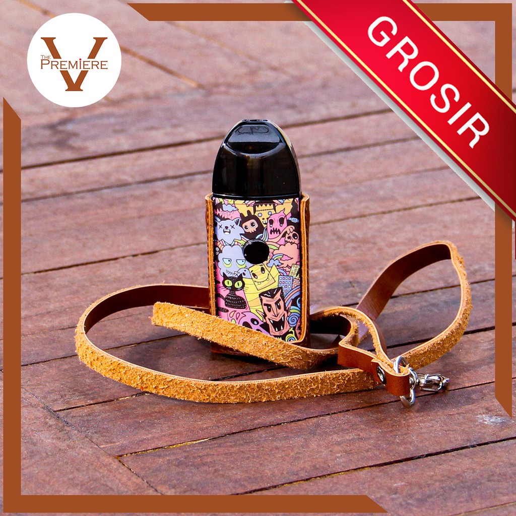 Preva Case Pod Jester Pod Lanyard Leather Cover Sleeve Jester Pod