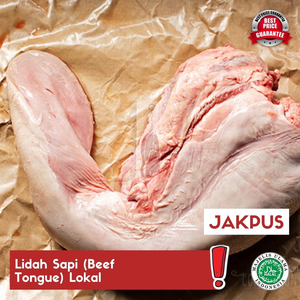 

Lidah Sapi (Beef Tongue) Lokal 500gr - JAKPUS