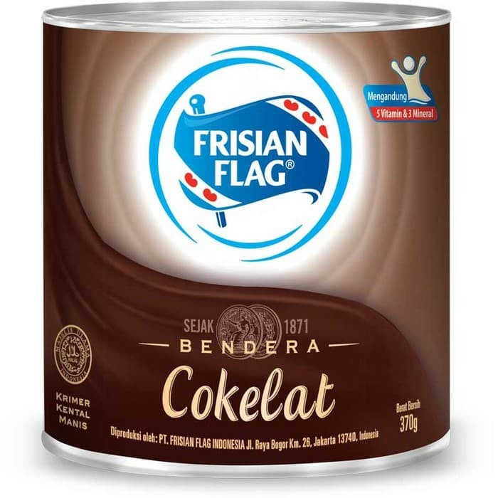 

FRISIAN FLAG Kental Manis Cokelat 370g